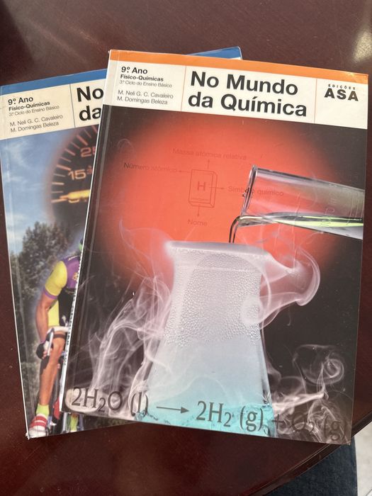 Conjunto de 2 livros FQ 9°Ano