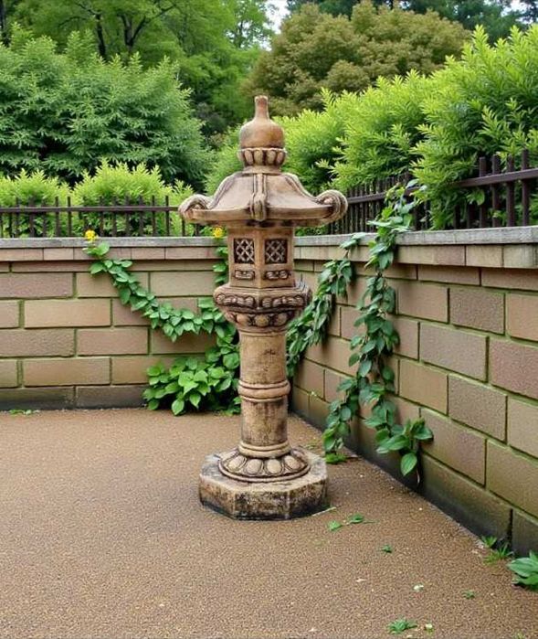 Lampa pagoda P5 brąz