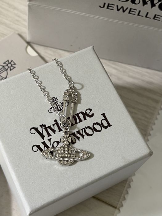 Підвіска кулон вивьен вествуд планета з булавкою Vivienne Westwood
