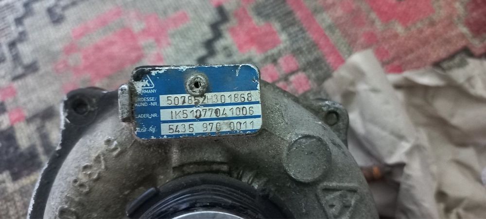 Турбіна КР35 Evro 3 К9К 1.5 dCi