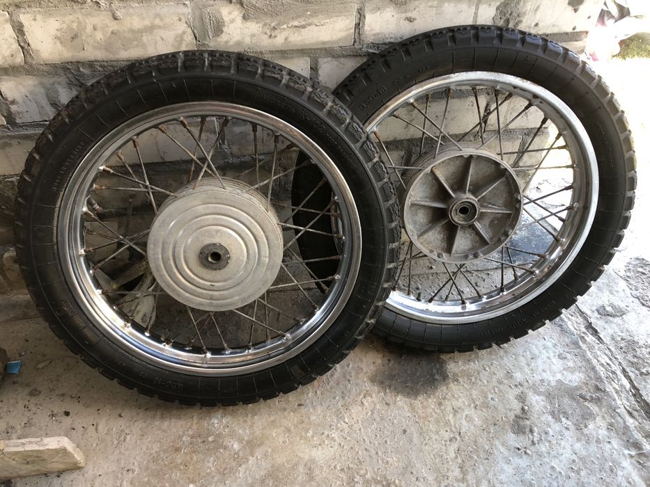 Колеса иж r18 - 3.50 на тачку