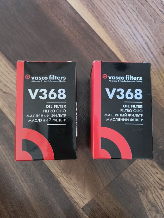 Filtr oleju Vasco V368 2 sztuki
