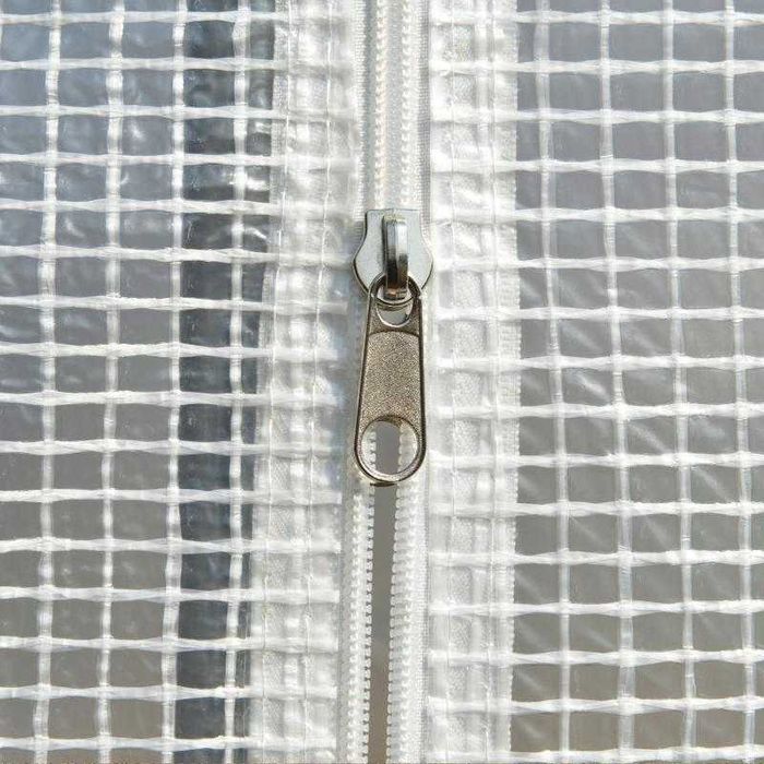 Estufa de Horta e Jardim 8x3x2m com 12 Janelas