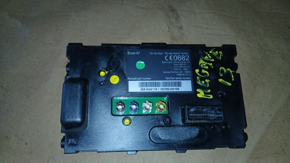 Display GPS Renault Megane III