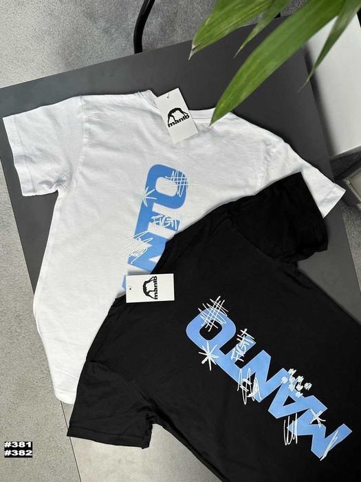 БОЛЬШОЙ ПРИНТ | Новая Футболка Manto Stomp | МАНТО Кофта