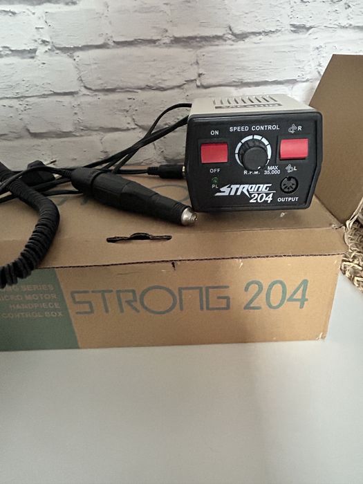 Saeshin Strong 204 Micro Motor Dental Polerowanie Sprzet do wiercenia
