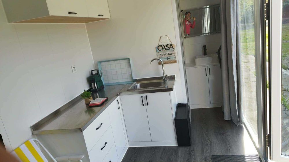 Casa móvel com vidro duplo eficiência energética A