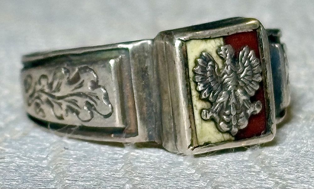 Sygnet Patriotyczny Armia Ludowa II RP srebro.