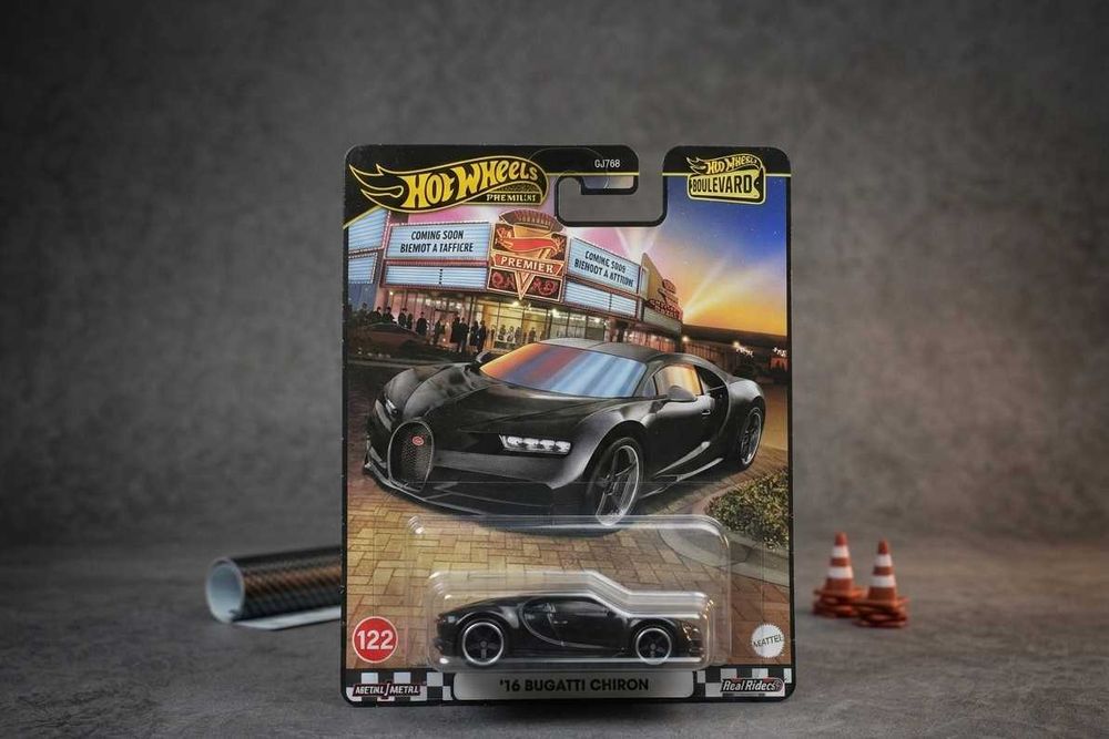 Hot wheels Premium '16 Bugatti Chiron Boulevard
