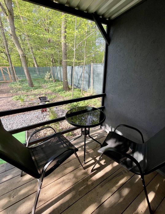 Відпочинок на природі у сучасному міні-будиночку.  Для двох