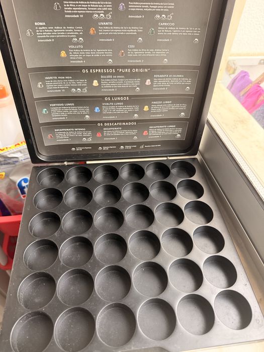 Caixa / Estojo Apresentador de Cápsulas Nespresso (36 cápsulas)