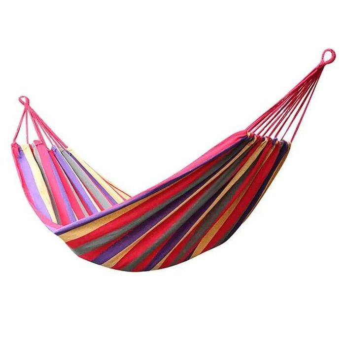 Тканинний гамак Mexico без планки 200×150 см, гамак у чохлі / для відпочинку
