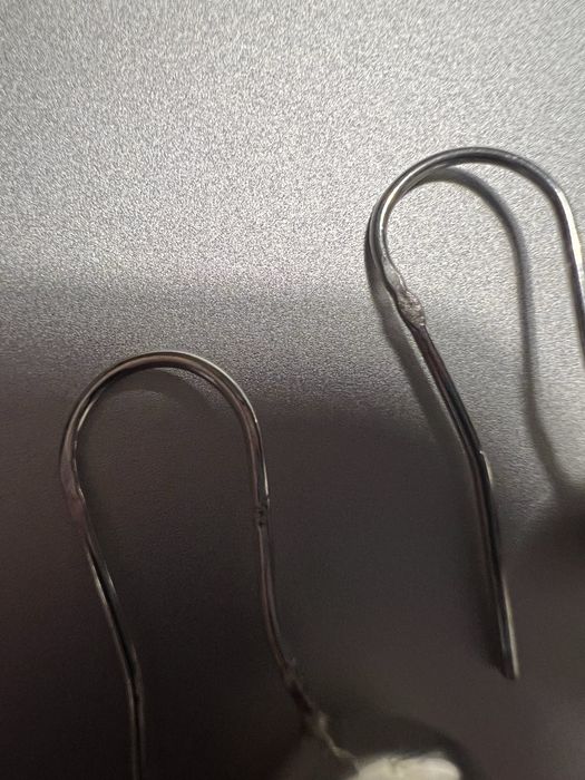 Brincos em prata de senhora