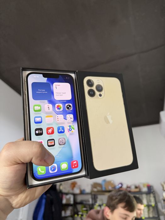 Apple iphone 13 Pro Max 128 gb Gold 91%
