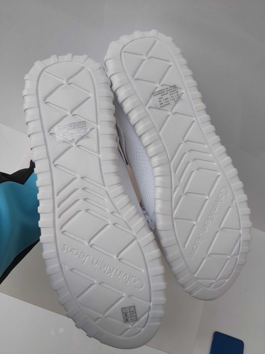 NOWE sneakersy CK CALVIN KLEIN rozmiar 43 buty białe