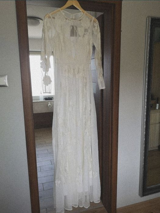 Suknia ślubna ASOS boho