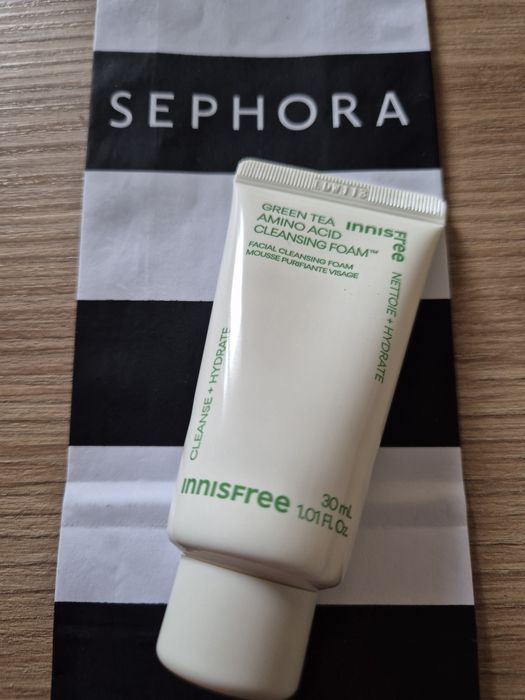 Nowa!!! INNISFREE Grean Tea Cleansing Foam 30 ml pianka oczyszczająca