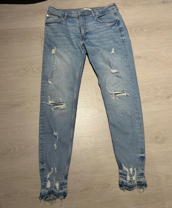 Calça de ganga Zara