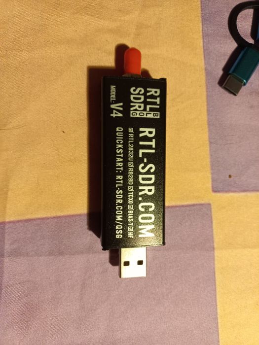 Skaner radiowy RTL SDR v4 + akcesoria