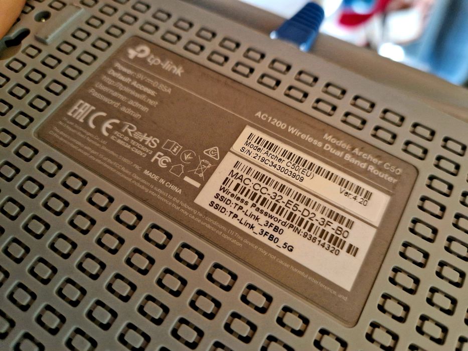 Router Wireless TP Link Archer C50441643601222717441