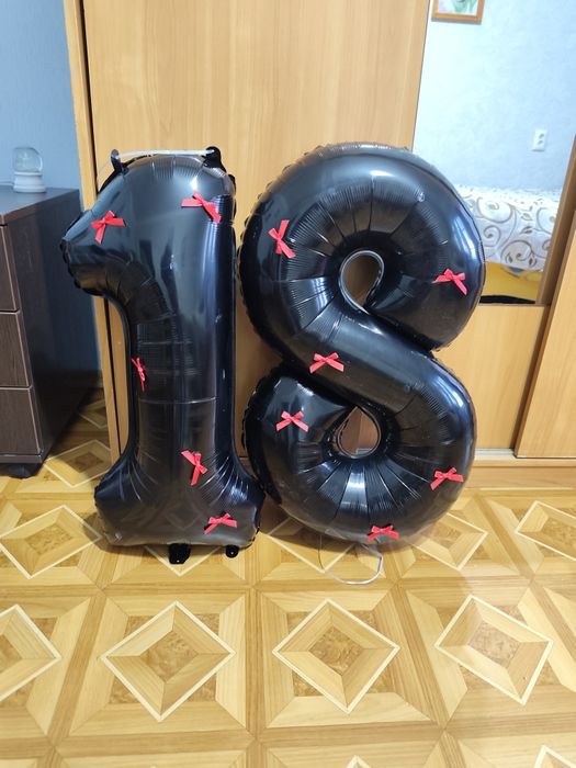 Надувні кульки цифри