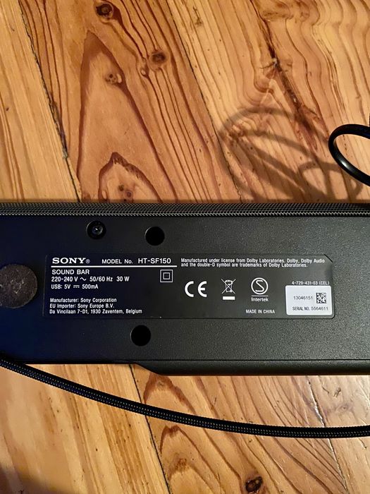 Sound bar Sony HT-SF150