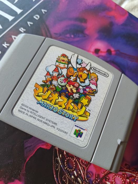 Gra Mario story paper mario N64 na Nintendo 64 NTSC jap.