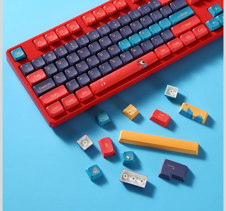 Nasadki klawiszy 104+24 XDA zestaw nasadek klawiszy PBT
Cena 58zł

Nas