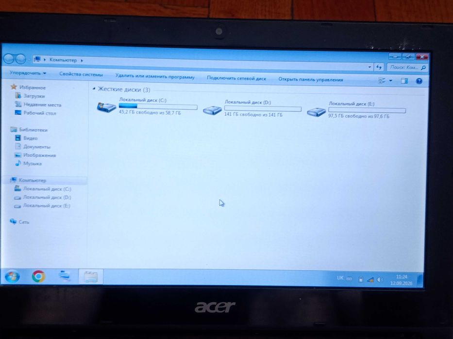 Продам робочі ноутбуки Acer/Toshiba
