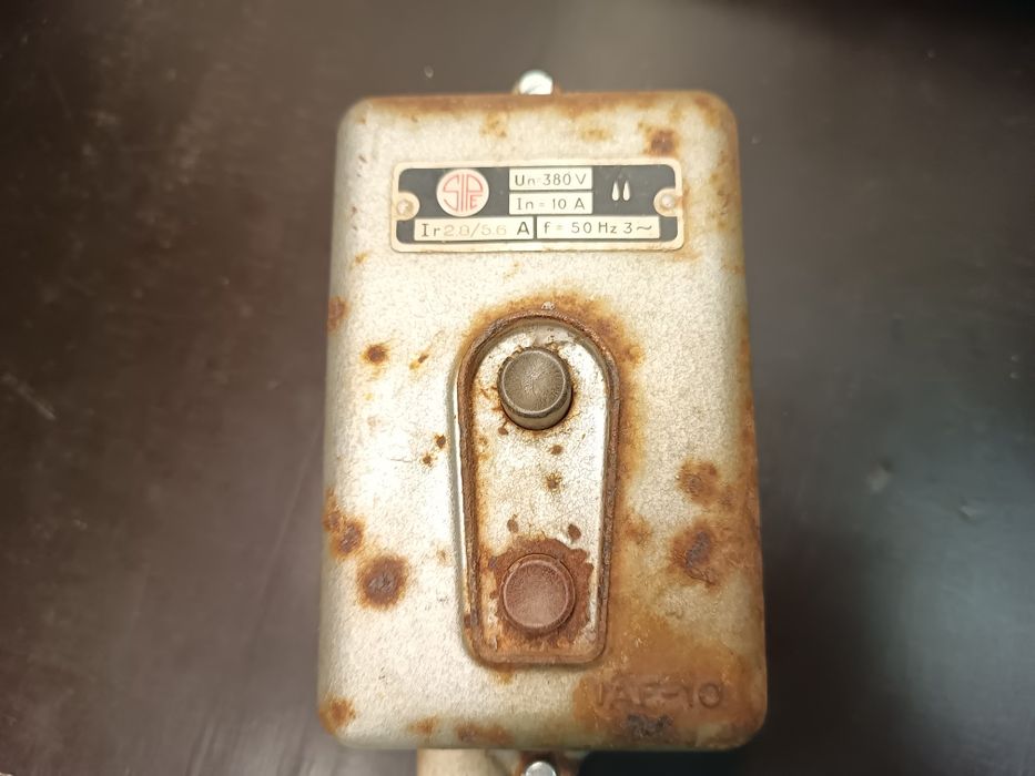 Arrancador com proteção térmica. SIPE