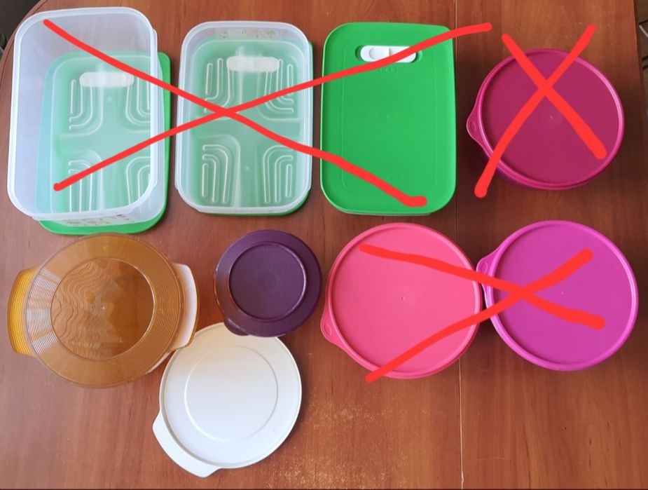 Набір посуду Tupperware