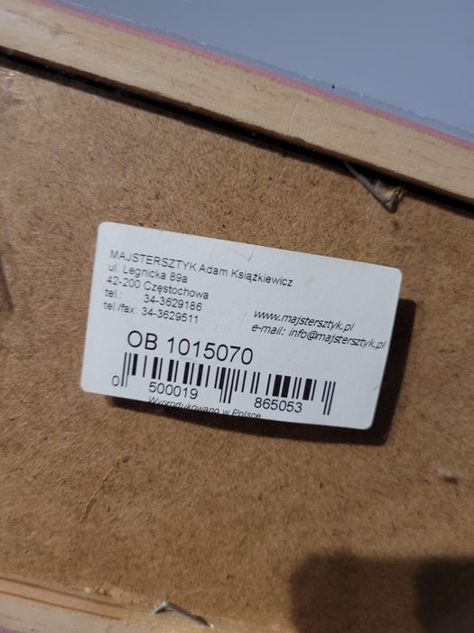 Obrazek religijny Anioł Stróż