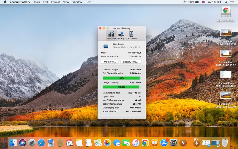 Apple MacBook 12”, Space grey, 512 Gb