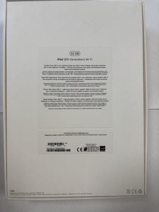 Tablet iPad 8 2020 32GB A2270 jak nowy TomTel Rzeszów