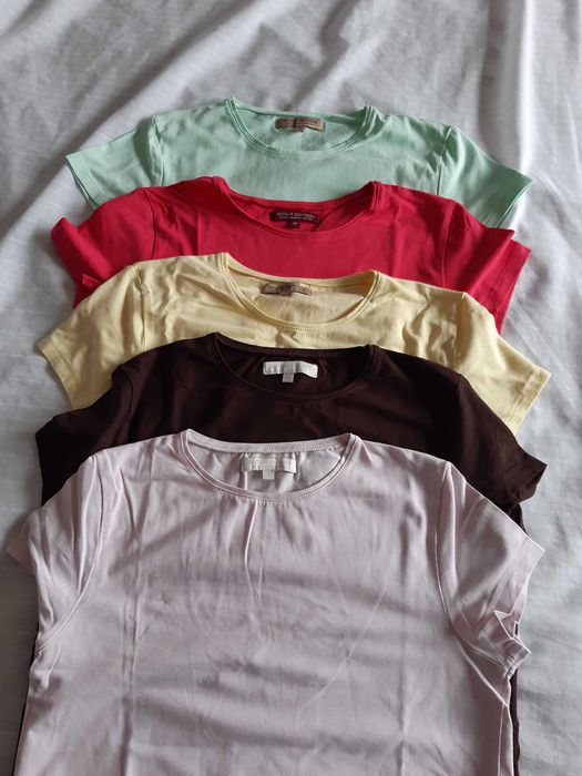 5 t-shirts da sacoor Brothers M