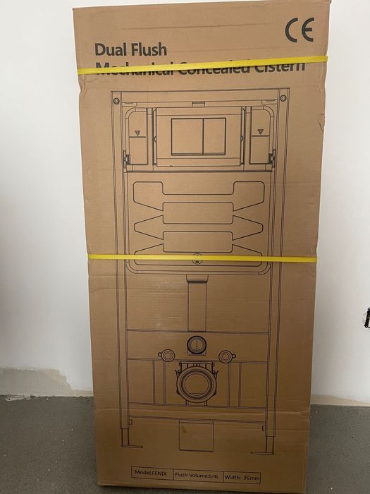 Stelaż podtynkowy do WC Mexen Fenix Slim 60100