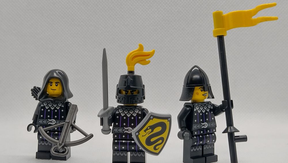 Lego 3 rycerzy herbu Węża