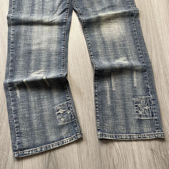 Джинсы archive faded flared bootcut y2k hedi Indie sleaze jaded