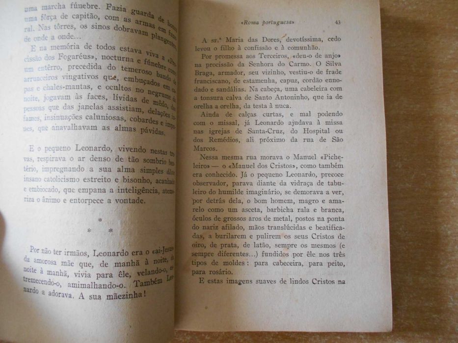 Antero de Figueiredo - "O último olhar de Jesus". 1929.