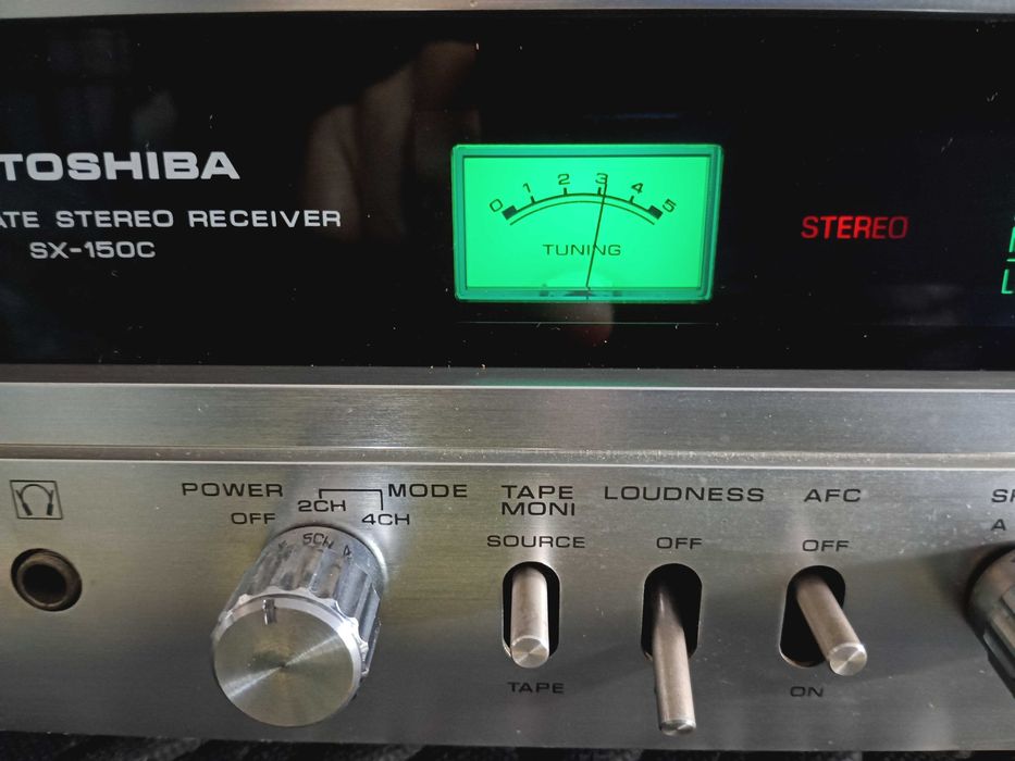 receiver TOSHIBA SX-150C + colunas TOSHIBA