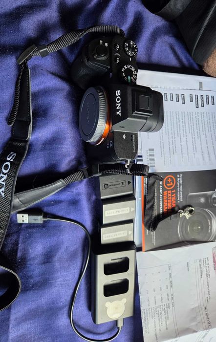 Aparat Sony A7 II mk2 5953 zdjęć plus akcesoria pierwszy właściciel