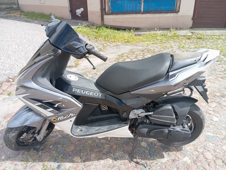 Peugeot Jetforce lampy elektryka koła plastyki licznik