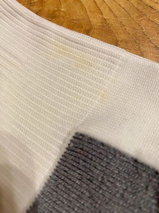 Skarpety męskie sportowe Nike - rozmiar 42-46, bawełna, białe