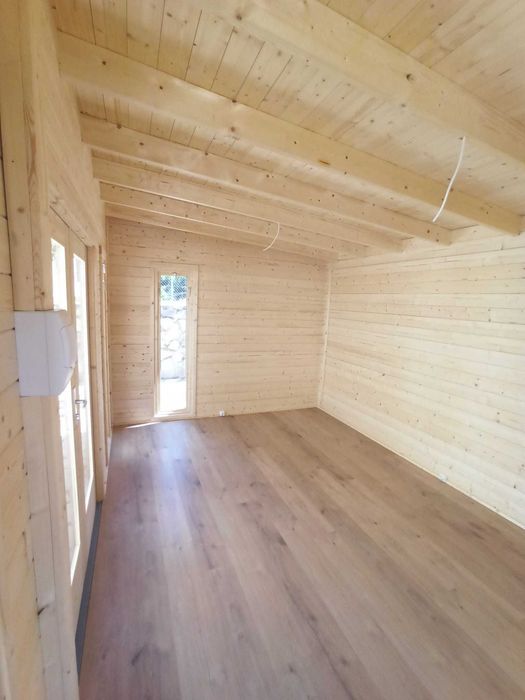 Casas Pre - Fabricada de Madeira 15m2 Modelo OKLAHOMA