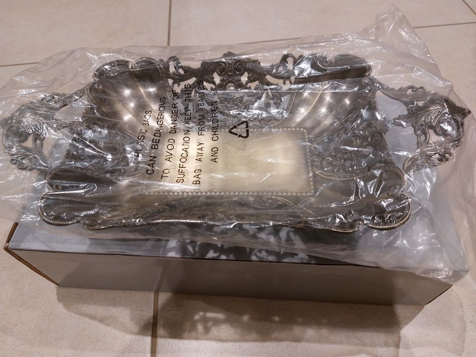 Patera dekoracyjna taca RETRO prezent