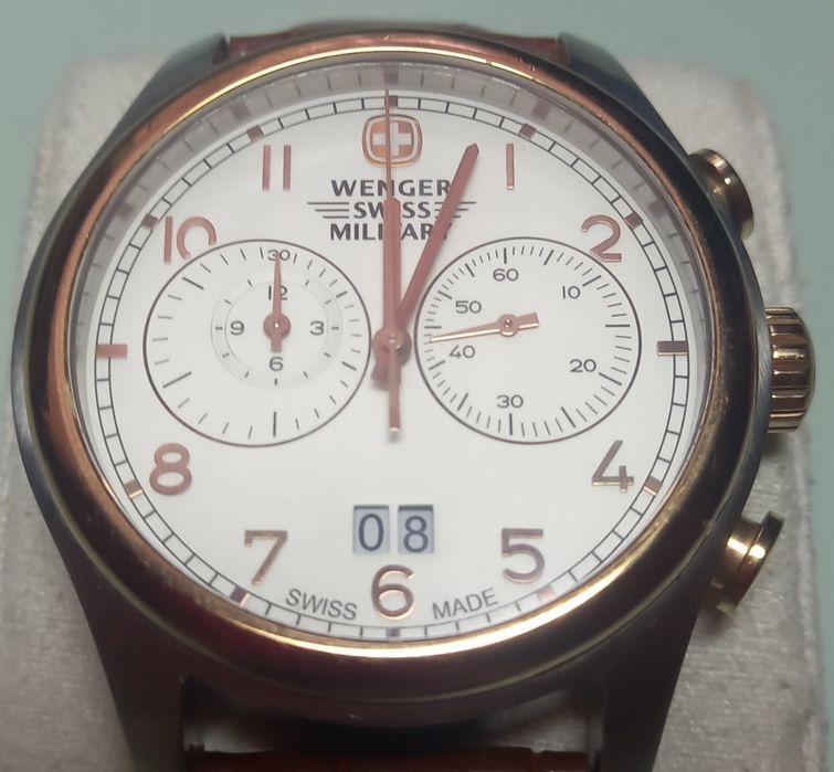 Wenger. Годинник. Часи. Хронограф. Swiss made.