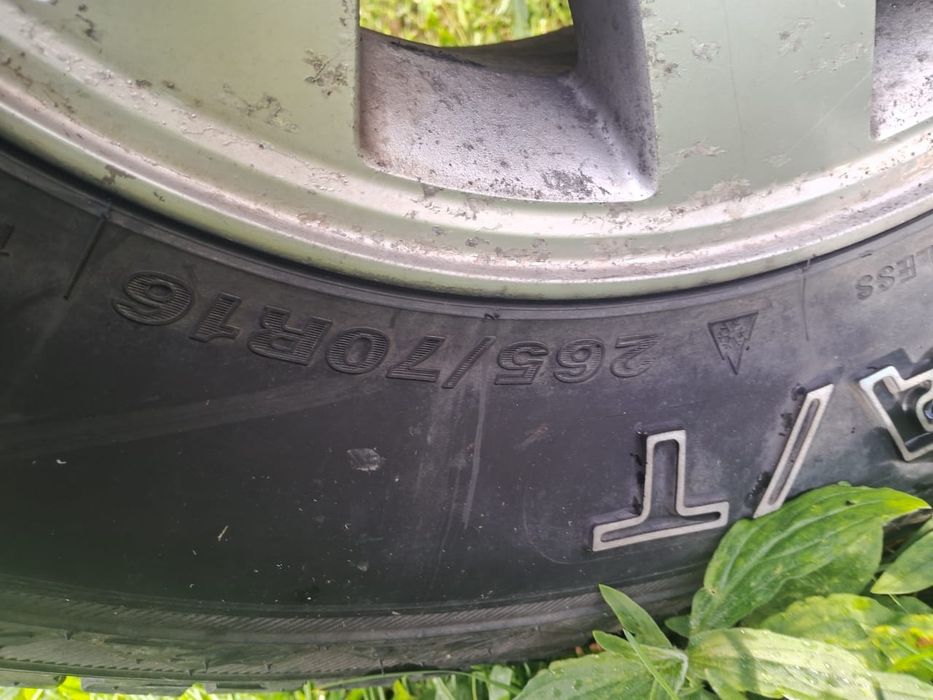 Резина з дисками 265/70 R16 6x139.7 Mitsubishi Pajero Sport1.Розборка