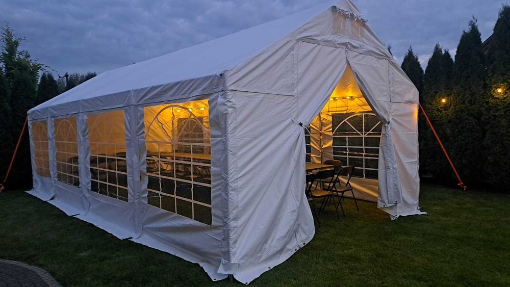 Wynajem namiotów imprezowych, dyskotekowych, wyposażenie