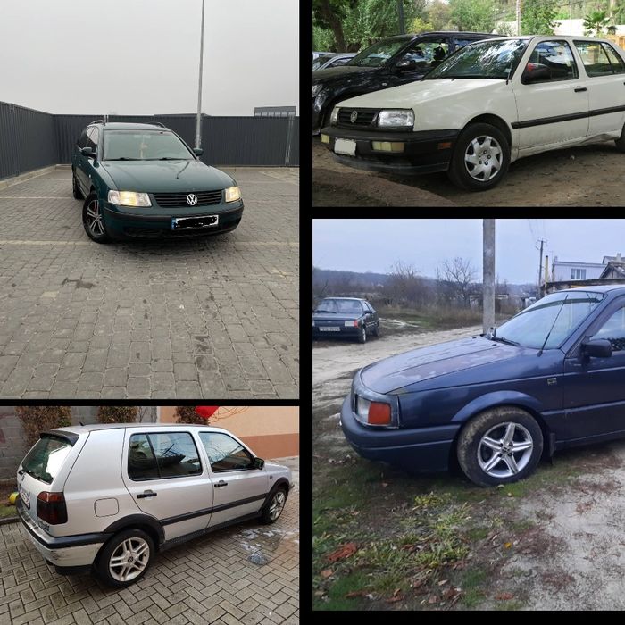Розбірка разборка шрот VW passat B3 B5 B6.  Vw Golf 3, 4, Vento Б/У