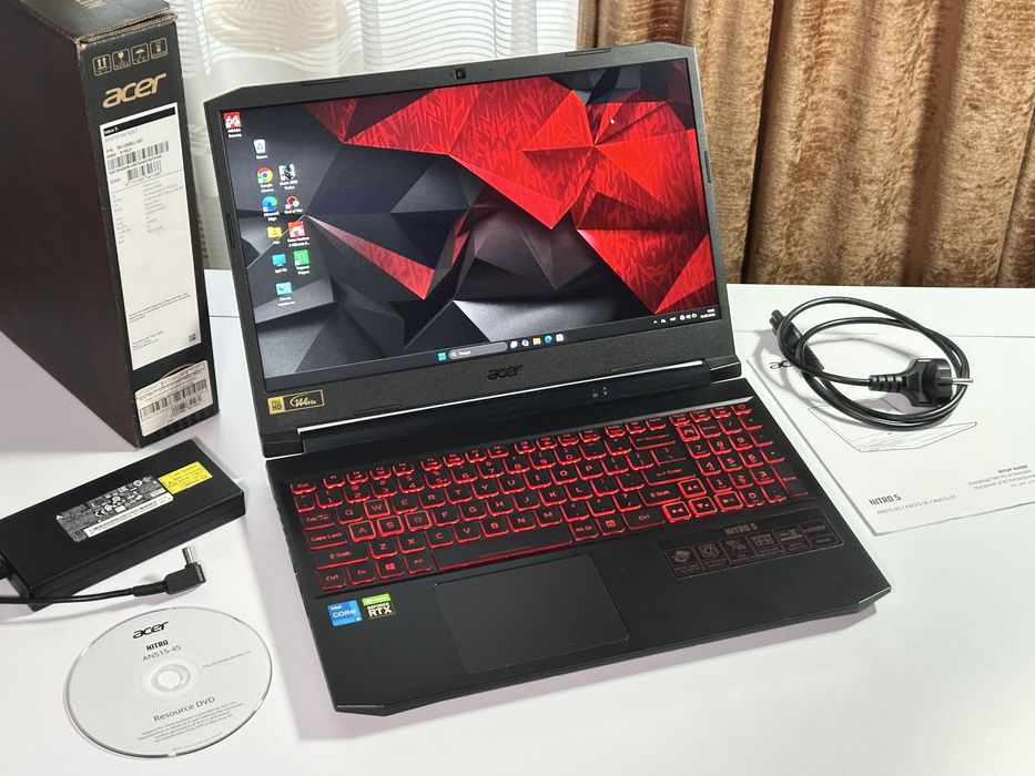 ‼️Acer Nitro 5‼️RTX3050Ti/16GB/512GB/144Hz/Гарантия 30дней!!!